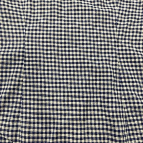 JOE FRESH Blue & Gray 100% Cotton Plaid Button Shirt ~ Size Small - Picture 7 of 14